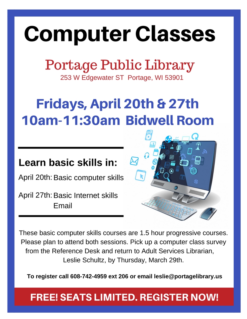 free computer classes for adults near me